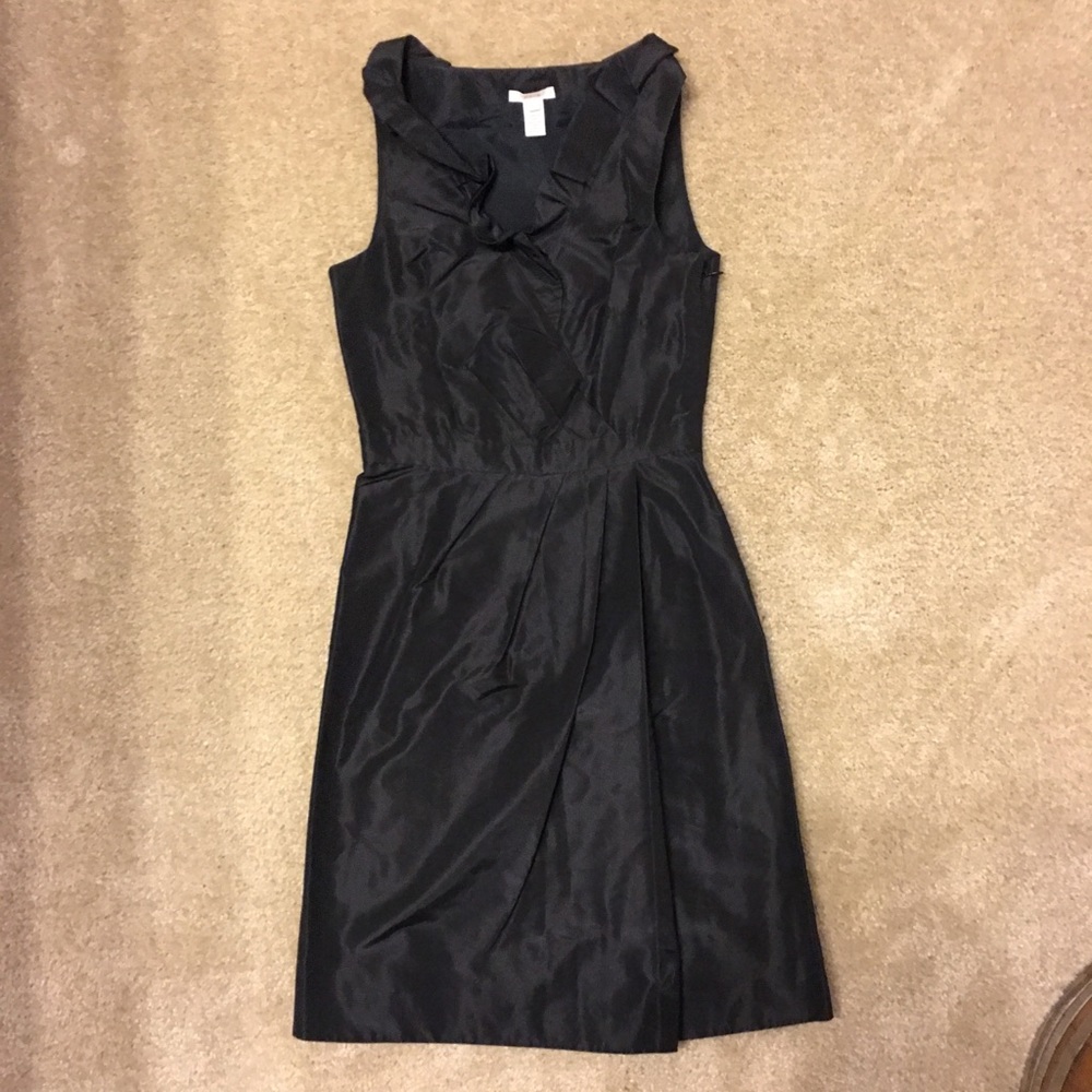 J Crew Ruffle Neck Dress